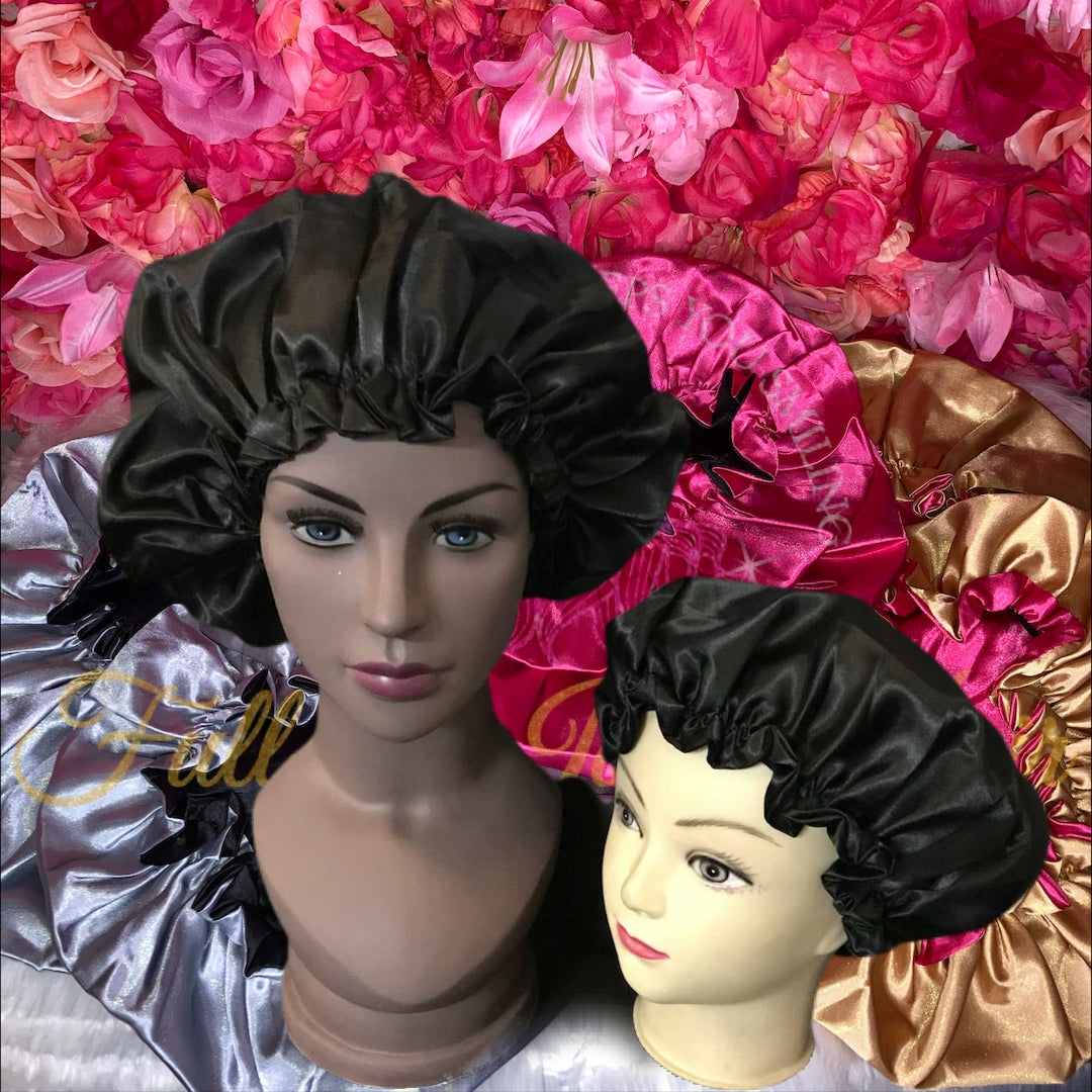 Double Satin Bonnets