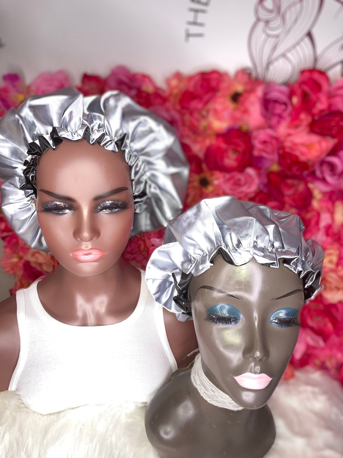 Double Satin Bonnets